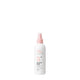 White spray bottle with pink nozzle on a white background