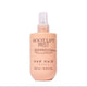 A bottle of NAK HAIR Root Lift Mist in a soft peach-pink color, featuring a clear spray top and black text on a clean white background.