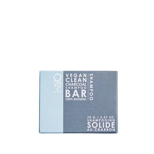O&M Charcoal Shampoo Bar 70g