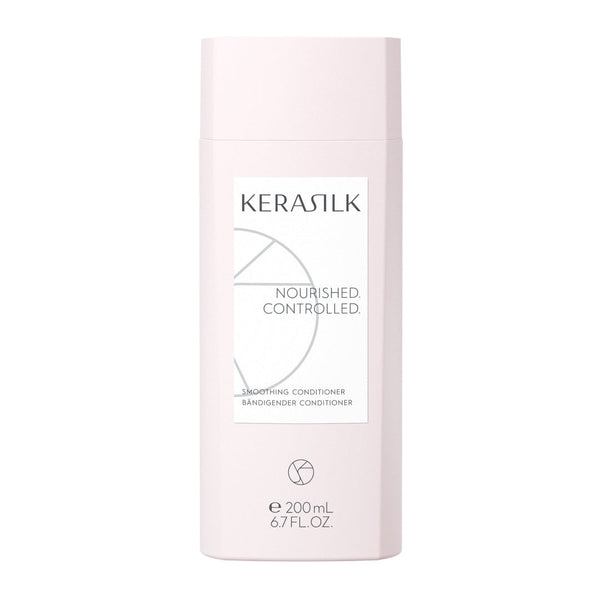 Kerasilk conditioner bottle on a white background