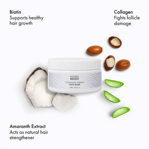 BondiBoost Thickening Therapy Hair Mask 250ml