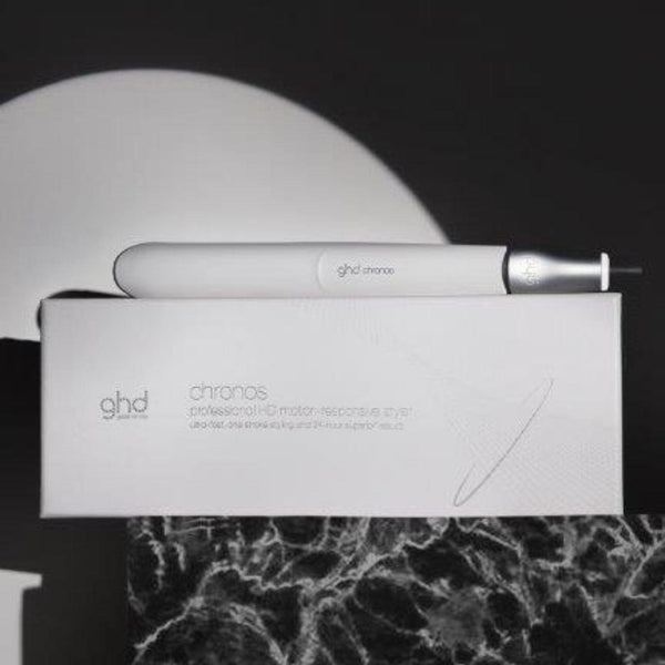 ghd Chronos Professional HD Motion-Responsive Hair Staightener White