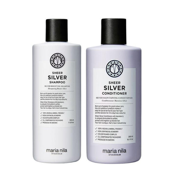 Maria Nila Sheer Silver Duo