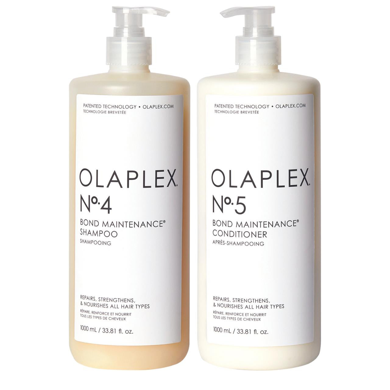 Olaplex No.4 ＆No.5 2本セット 1000ml olaplex-no.4-and-5-shampoo-and