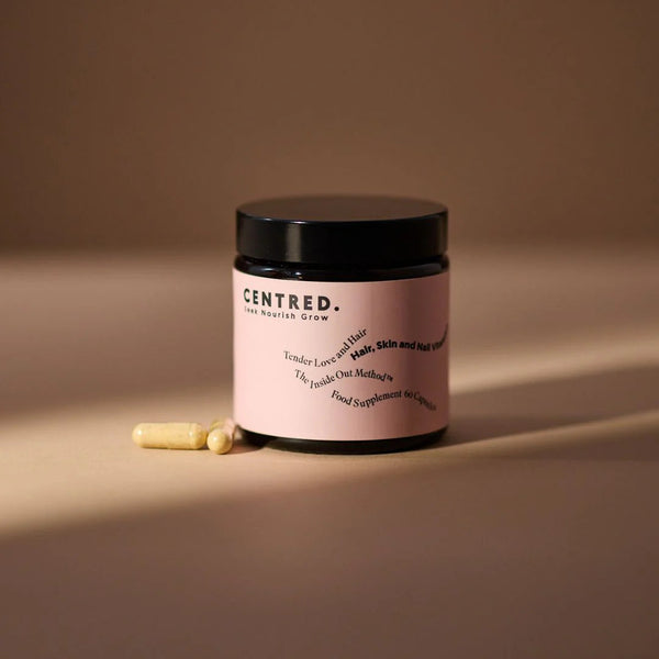 Centred haircare range including scalp serum and supplements for healthier hair growth