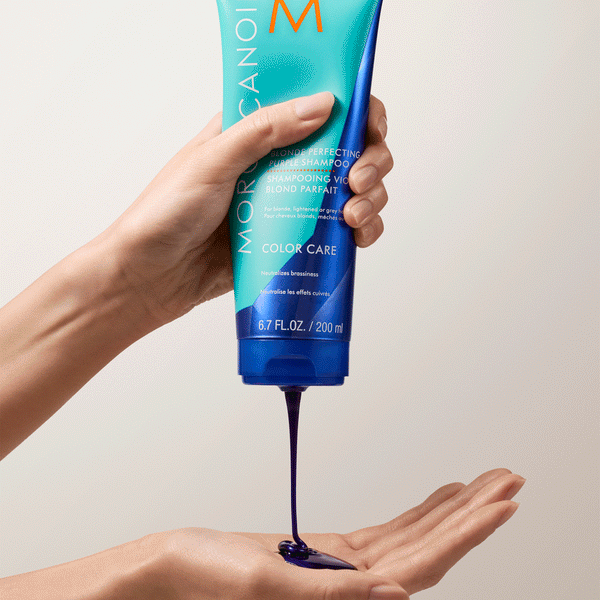 Moroccanoil Blonde Perfecting Purple Shampoo 200ml
