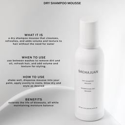 SachaJuan Dry Shampoo Mousse 200ml