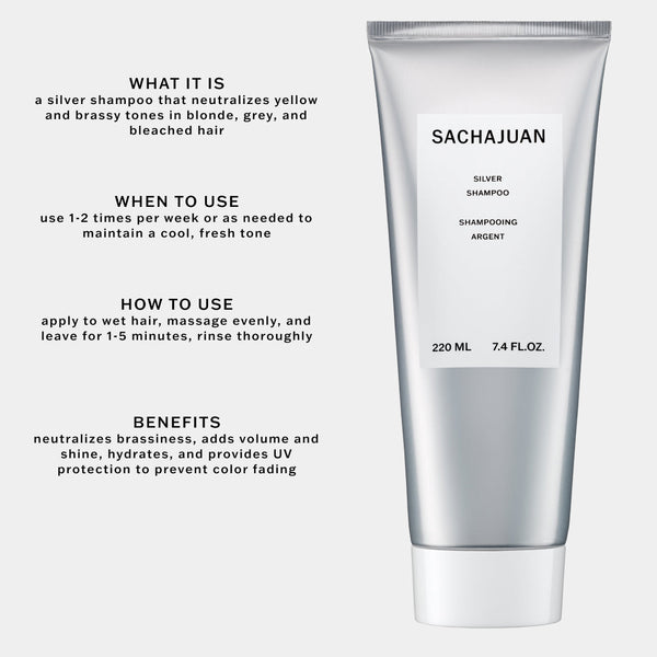 SachaJuan Silver Shampoo 220ml