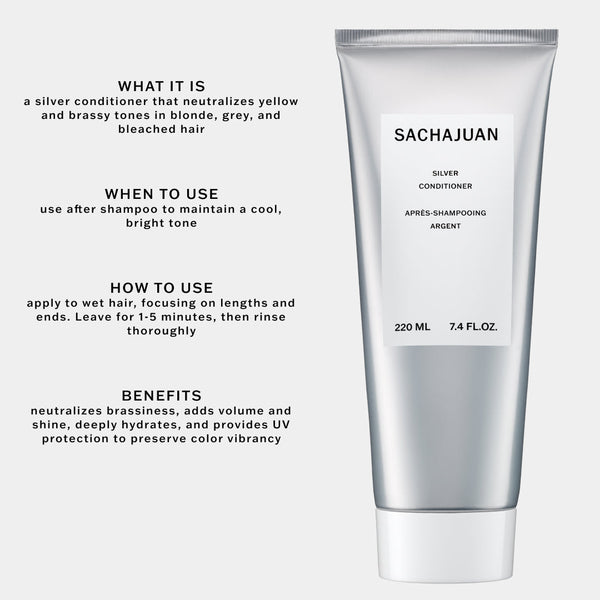SachaJuan Silver Conditioner 220ml
