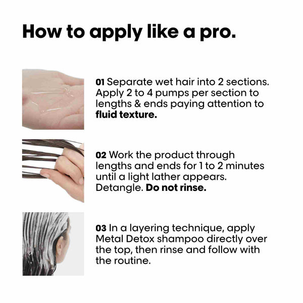 L'Oreal Professionnel Metal Detox Pre-Shampoo Treatment 250ml