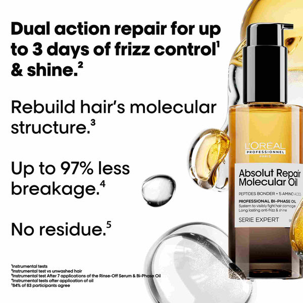 L'Oreal Professionnel Absolut Repair Molecular Bi-Phase Oil 90ml