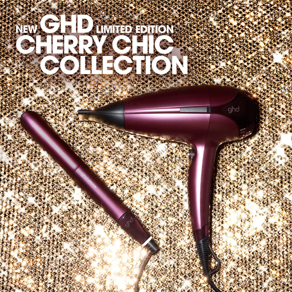 ghd Deluxe Helios Hair Dryer And Chronos Straightener Gift Set In Cherry Chic