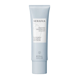 Kerasilk hair product tube on a white background