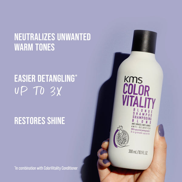 KMS Color Vitality Blonde Shampoo 750ml