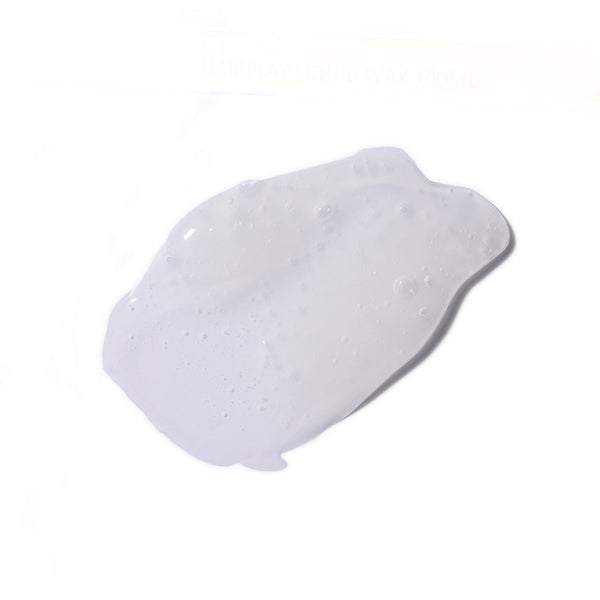 White plastic component on a white background