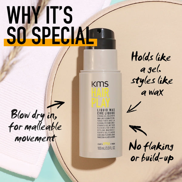 KMS HairPlay Liquid Wax 100ml
