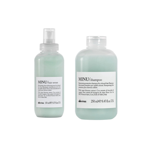 Davines MINU Colour Protect Shampoo & Serum Duo (Worth £50)