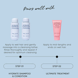 NAK Hair Signature Hydrate Shampoo 350ml