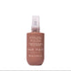 Back label of a hair color product on a white background
