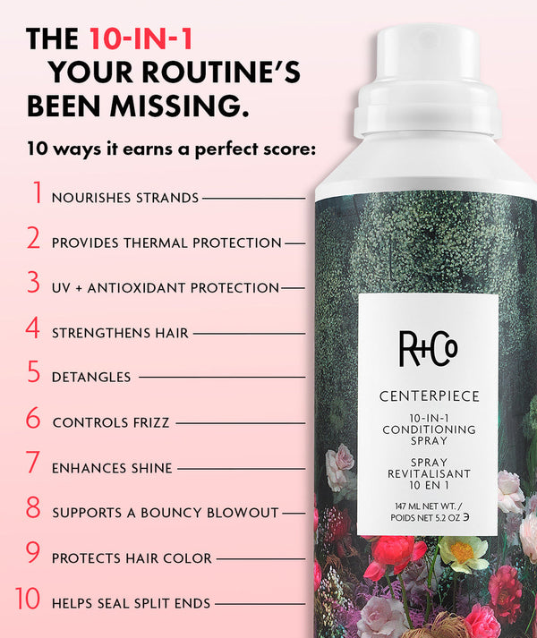R+Co Centerpiece 10-In-1 Hair Elixir 147ml