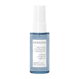 Kerasilk hair spray bottle on a white background