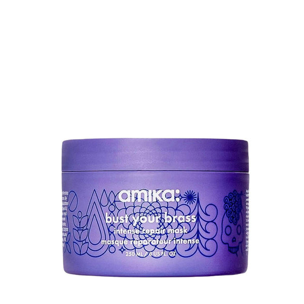  Amika Bust Your Brass Cool Blonde Repair Intense Hair Mask 250ml 