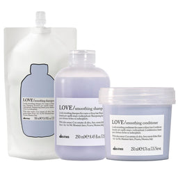  Davines LOVE Smooth Anti Frizz Refill Trio 
