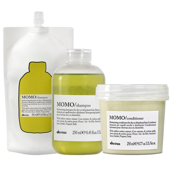  Davines MOMO Moisturizing Refill Trio 