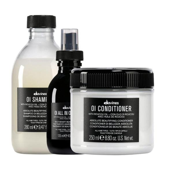  Davines OI Smooth & Protect Trio 