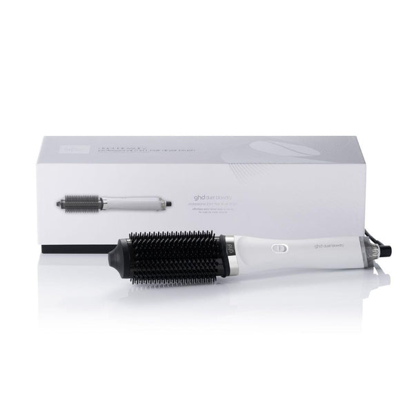 GHD ghd Duet Blowdry Hair Dryer Brush White 