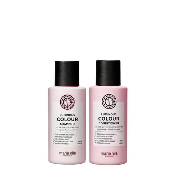 Maria Nila Luminous Colour Shampoo and Conditioner Mini Duo 100ml