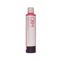 O&M hair product bottle on a white background